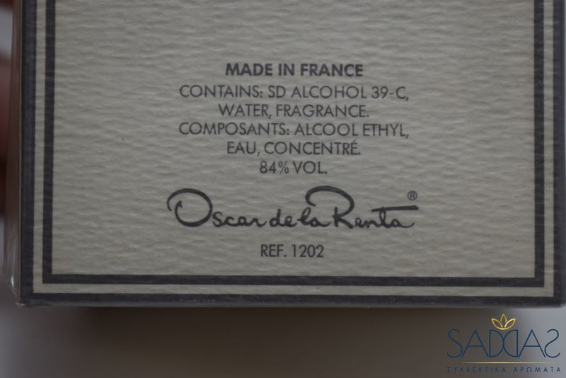 Oscar De La Renta Signature (Version 1977) Original Pour Femme Eau Toilette 60 Ml 2.0 Fl.oz.