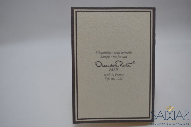 Oscar De La Renta Signature (Version 1977) Original Pour Femme Eau Toilette Ml 1 7.Fl.oz Samples