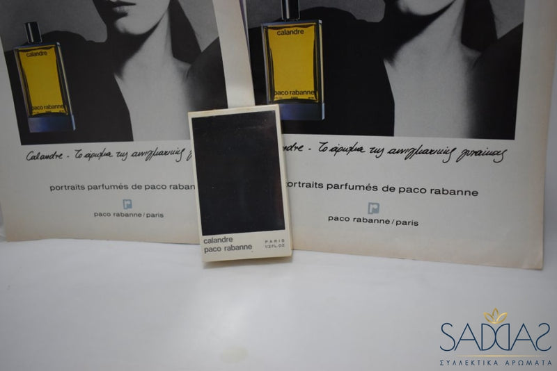 Paco Rabanne Calandre Pour Femme (Version 1969) Original Parfum 15 Ml ½ Fl.oz.