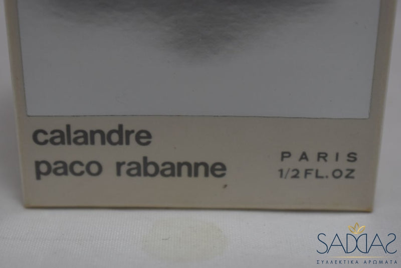 Paco Rabanne Calandre Pour Femme (Version 1969) Original Parfum 15 Ml ½ Fl.oz.