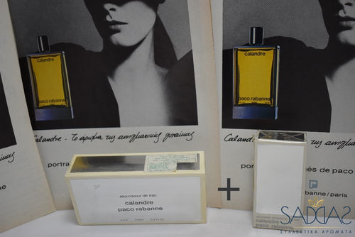 Paco Rabanne Calandre Pour Femme (Version 1969) Original Parfum Atomiseur De Sac 6 Ml 0.20 Fl.oz +