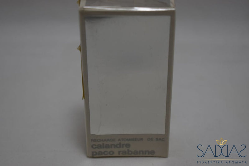 Paco Rabanne Calandre Pour Femme (Version 1969) Original Parfum Recharge () Atomiseur De Sac 6 Ml