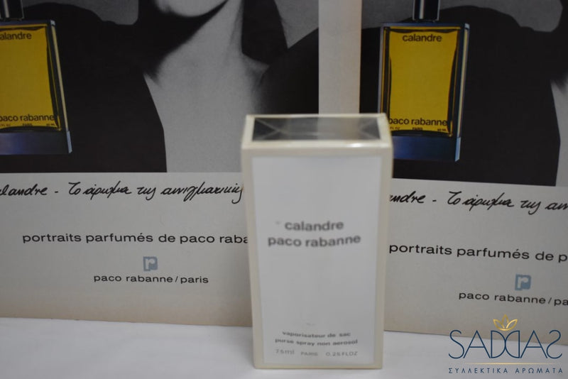 Paco Rabanne Calandre Pour Femme (Version 1969) Original Parfum Vaporisateur De Sac Purse Spray Non