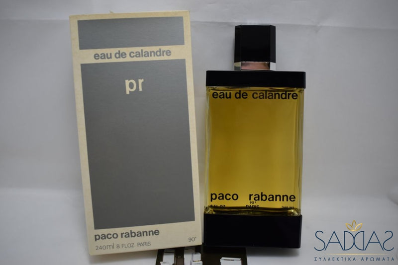 Paco Rabanne Eau De Calandre Pour Femme (Version 1969) Original Toilette 240 Ml 8.0 Fl.oz Jumbo !!!