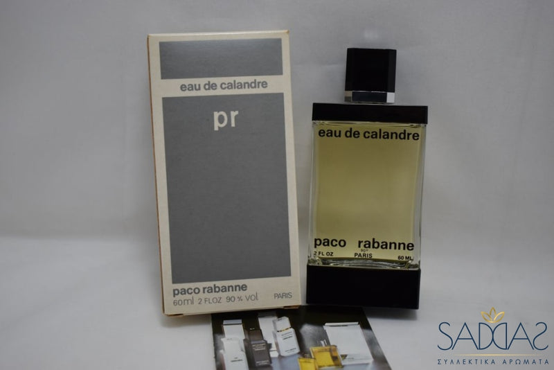 Paco Rabanne Eau De Calandre Pour Femme (Version 1969) Original Toilette 60 Ml 2.0 Fl.oz.