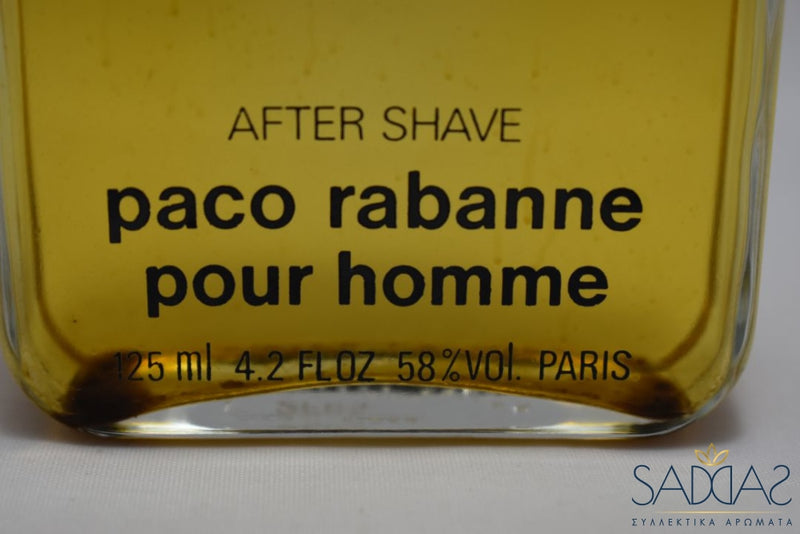 Paco Rabanne Pour Homme (Version 1973) Original Apres Rasage/After Shave 125 Ml 4.2 Fl.oz.