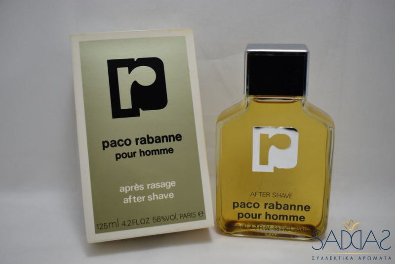 Paco Rabanne Pour Homme (Version 1973) Original Apres Rasage/After Shave 125 Ml 4.2 Fl.oz.