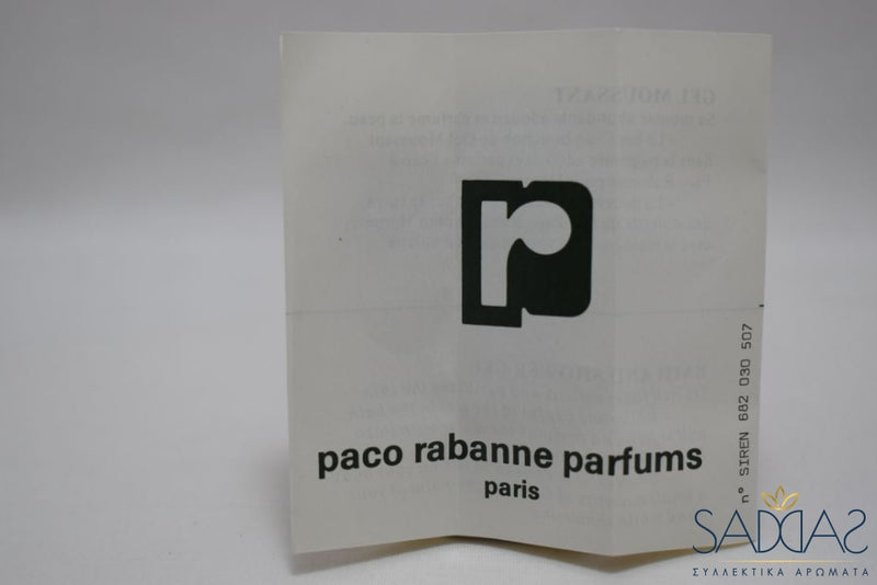 Paco Rabanne Pour Homme (Version 1973) Original Apres Rasage/After Shave 125 Ml 4.2 Fl.oz.