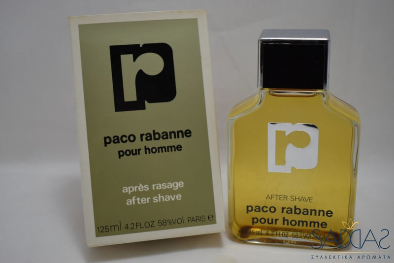 Paco Rabanne Pour Homme (Version 1973) Original Apres Rasage/After Shave 125 Ml 4.2 Fl.oz.