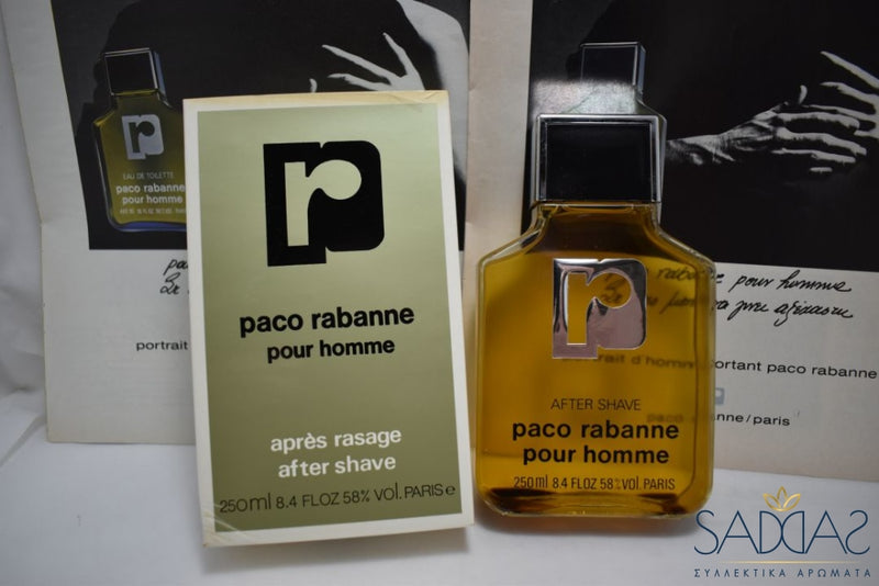 Paco Rabanne Pour Homme (Version 1973) Original Apres Rasage/After Shave 250 Ml 8.4 Fl.oz Jumbo !!!
