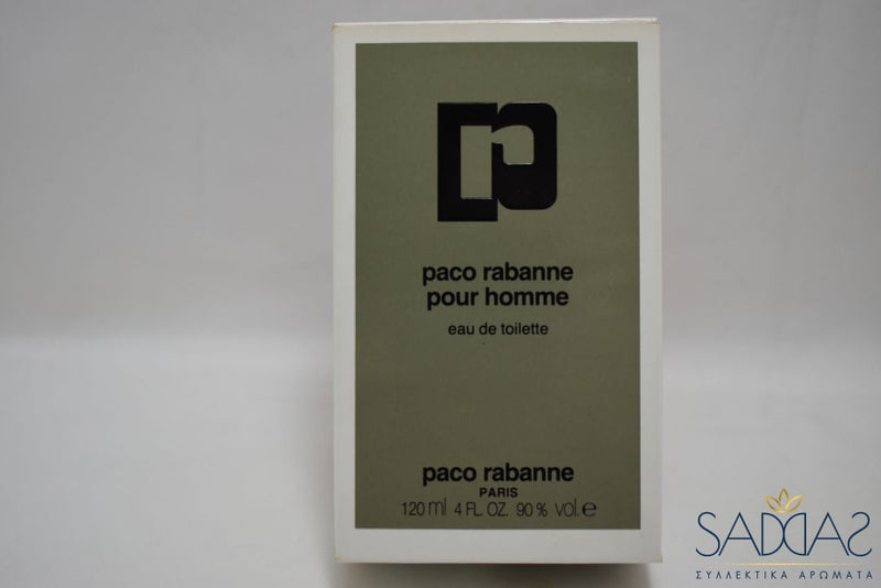 Paco Rabanne Pour Homme (Version 1973) Original Eau De Toilette 120 Ml 4.0 Fl.oz.