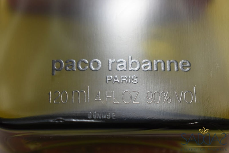 Paco Rabanne Pour Homme (Version 1973) Original Eau De Toilette 120 Ml 4.0 Fl.oz.