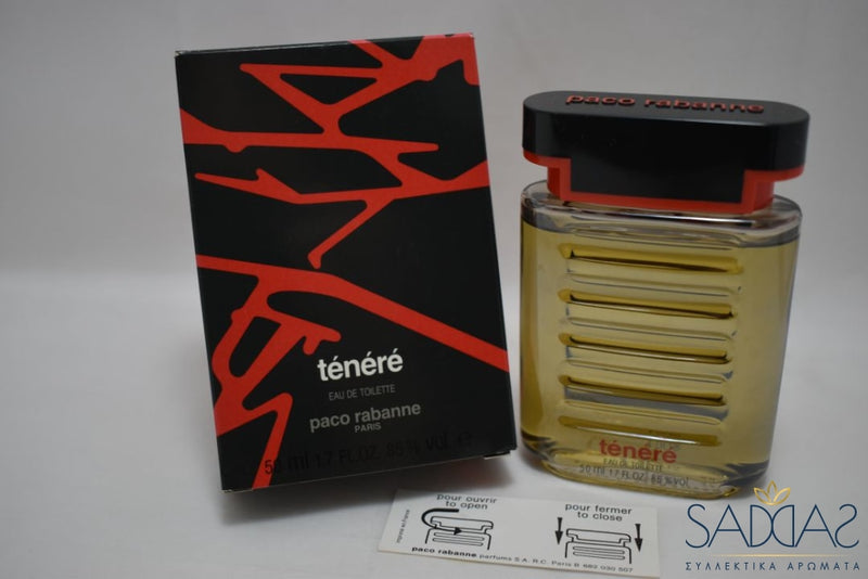 Paco Rabanne Tenere Pour Homme (Version 1988) Eau De Toilette 50 Ml 1.7 Fl.oz.