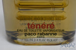 Paco Rabanne Tenere Pour Homme (Version 1988) Eau De Toilette Vaporisateur 100 Ml 3.4 Fl.oz - (Full