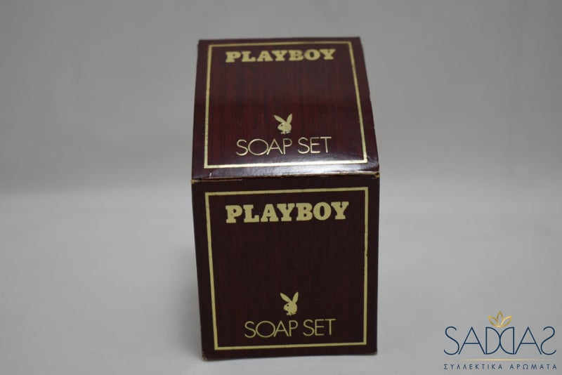 Playboy Claccic (Version 1953) Soap Set For Men / Homme Perfumed Luxury Bath 125G 4 Oz + Travel 75G