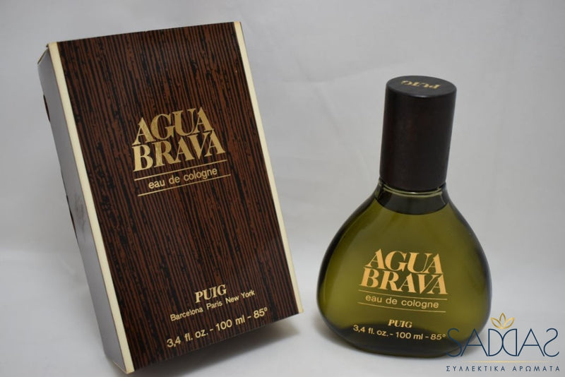 Puig Agua Brava (Version De 1968) Original Pour Homme Eau Cologne 100 Ml 3.4 Fl.oz.