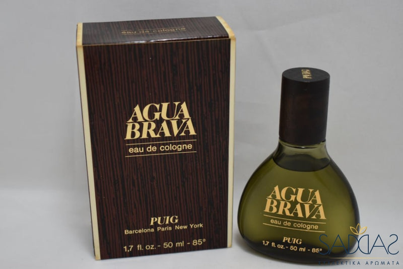 Puig Agua Brava (Version De 1968) Original Pour Homme Eau Cologne 50 Ml 1.7 Fl.oz.