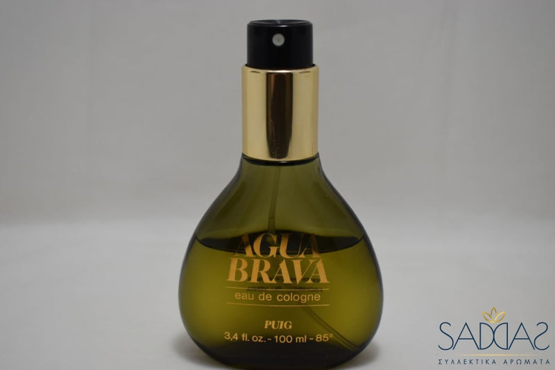 Puig Agua Brava (Version De 1968) Original Pour Homme Eau Cologne Vaporisateur 100 Ml 3.4 Fl.oz