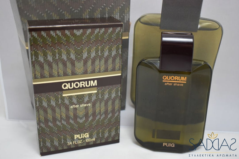 Puig Quorum (Version De 1982) Original For Men / Pour Homme After Shave 100 Ml 3.4 Fl.oz.