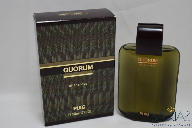 Puig Quorum (Version De 1982) Original For Men / Pour Homme After Shave 50 Ml 1.7 Fl.oz.