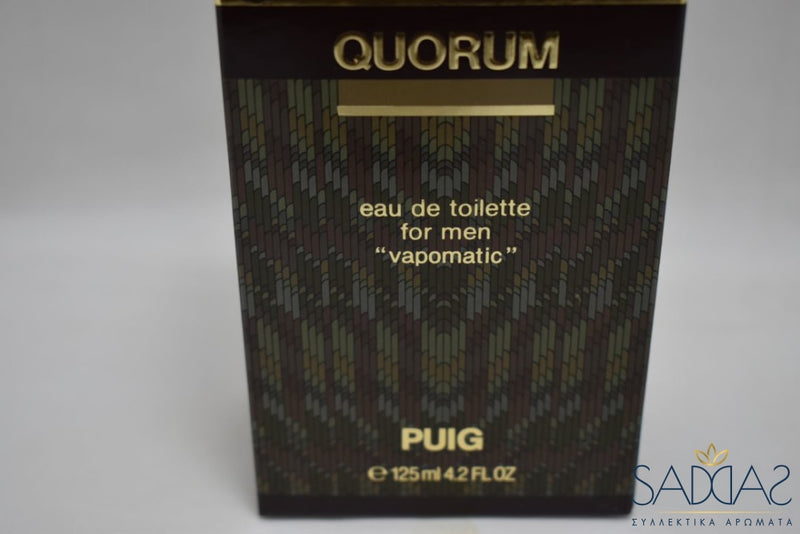 Puig Quorum (Version De 1982) Original For Men / Pour Homme Eau Toilette «Vapomatic» 125 Ml 4.2