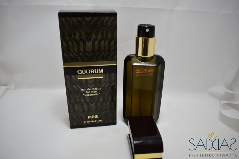 Puig Quorum (Version De 1982) Original For Men / Pour Homme Eau Toilette «Vapomatic» 125 Ml 4.2