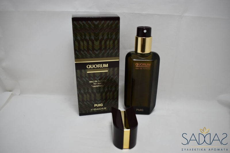 Puig Quorum (Version De 1982) Original For Men / Pour Homme Eau Toilette «Vapomatic» 125 Ml 4.2