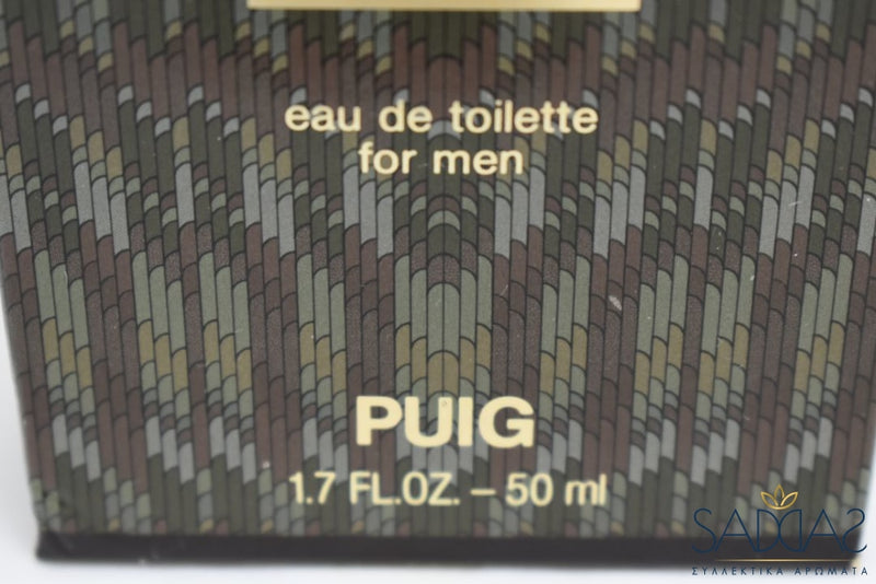 Puig Quorum (Version De 1982) Original For Men / Pour Homme Eau Toilette 50 Ml 1.7 Fl.oz.