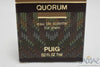 Puig Quorum (Version De 1982) Original For Men / Pour Homme Eau Toilette 7 Ml 0.23 Fl.oz -