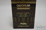 Puig Quorum (Version De 1982) Original For Men / Pour Homme Eau Toilette Vaporisareur 30 Ml 1 Fl.oz