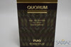 Puig Quorum (Version De 1982) Original For Men / Pour Homme Eau Toilette Vaporisareur 50 Ml 1.7