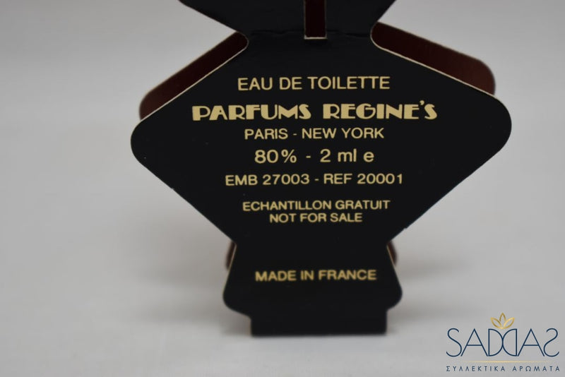 Regines Parfums (Version 1989) Original Pour Femme / For Women Eau De Toilette 2 Ml 0.06 Fl.oz