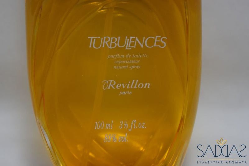 Revillon Turbulences (Version De 1981) Pour Femme Parfum Toilette Vaporisateur Natural Spray 100 Ml