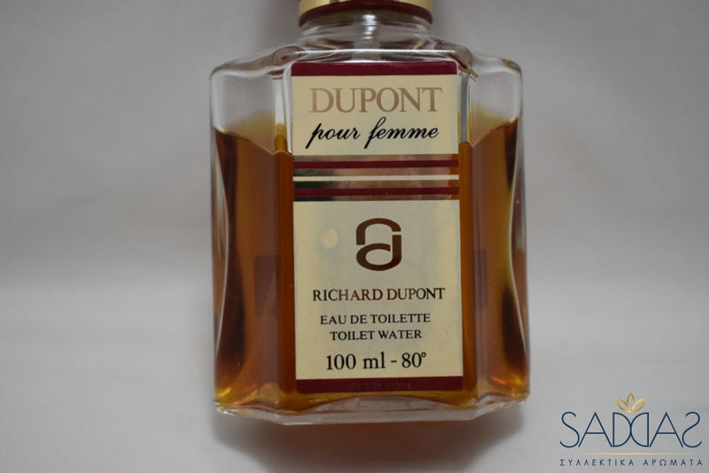 Richard Dupont Pour Femme (Version De 1980) Eau Toilette Spray 100 Ml 3.4 Fl.oz (Full 82%)