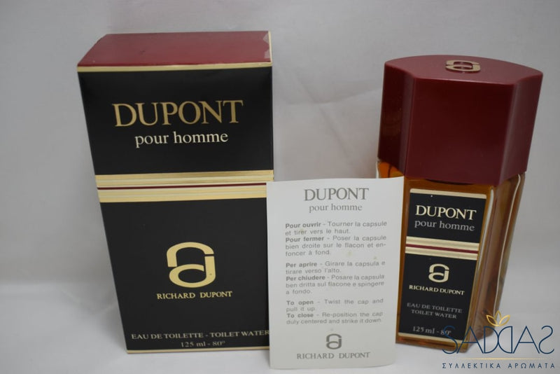 Richard Dupont Pour Homme (Version De 1980) Eau Toilette 125 Ml 4.2 Fl.oz.