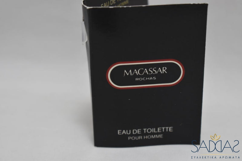 Rochas Macassar Pour Homme / For Men (Version De 1980) Original Eau Toilette 2 Ml 0.06 Fl.oz -
