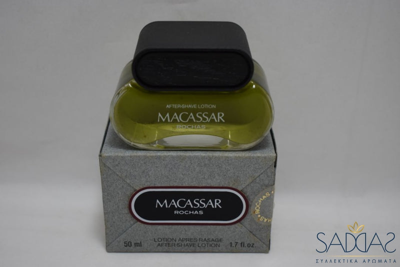 Rochas Macassar Pour Homme / For Men (Version De 1980) Original Lotion Apres-Rasage Aftershave 50 Ml