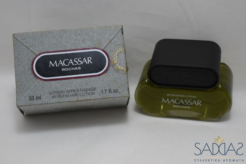 Rochas Macassar Pour Homme / For Men (Version De 1980) Original Lotion Apres-Rasage Aftershave 50 Ml