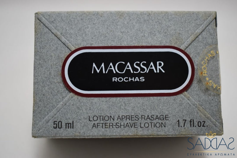 Rochas Macassar Pour Homme / For Men (Version De 1980) Original Lotion Apres-Rasage Aftershave 50 Ml