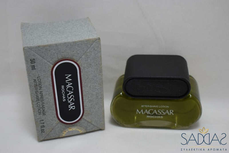 Rochas Macassar Pour Homme / For Men (Version De 1980) Original Lotion Apres-Rasage Aftershave 50 Ml