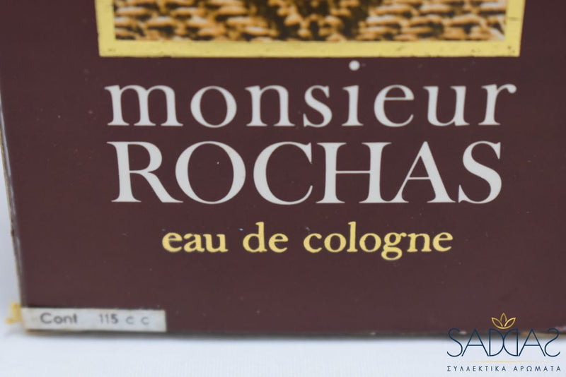 Rochas Monsieur Pour Homme / For Men (Version De 1969) Original Eau Cologne 115 Ml 3.85 Fl.oz.