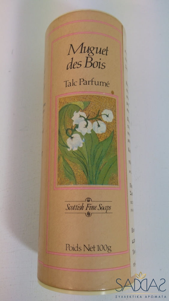 Scottish Fine Soaps - Talc Parfumé Lily Of The Valley (Muguet Des Bois) 100G 3½ Oz (Made In