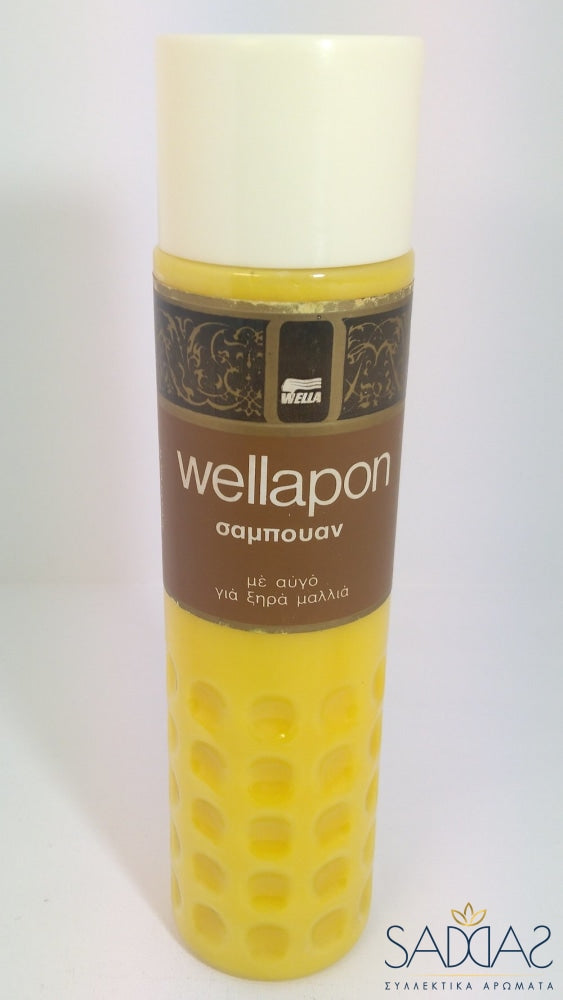 Wella Shampoo Wellapon Egg For Dry Hair / 500 Cc 16.7 Fl.oz.